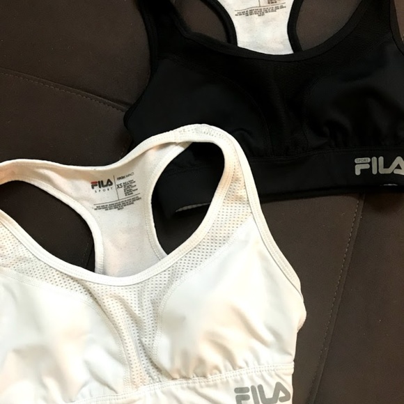fila padded sports bra